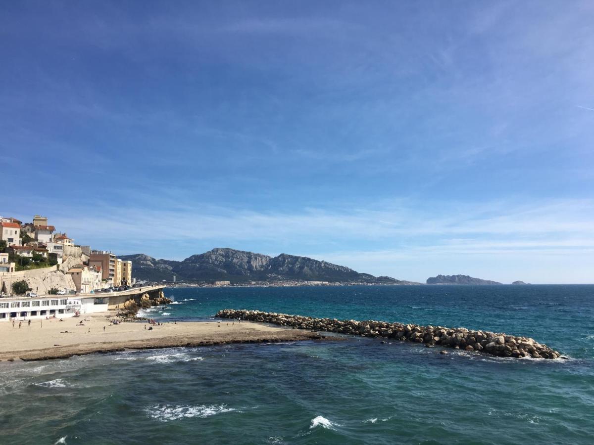 T2 Equipe Au Calme + Terrasse A 1 Km De La Mer Marseille Exteriér fotografie